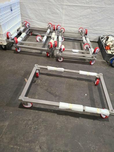 Used Sartorius Sedim STD Palletank DOLLY 500 L Biotech FXA 116631 Stainless Steel