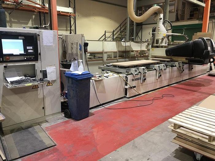 Used MEL012 2007 Morbidelli Author X5 EVO 5 axis machining center