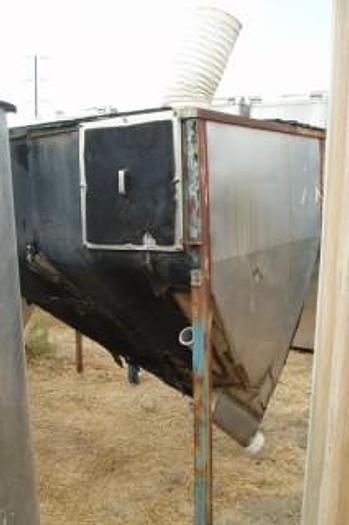 Used Hopper, 60 CF, S/st, 5' X 5' X 2', Insulated (2) #S733255