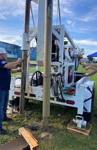 LD Cable Tool Rhino Water Drill Rig