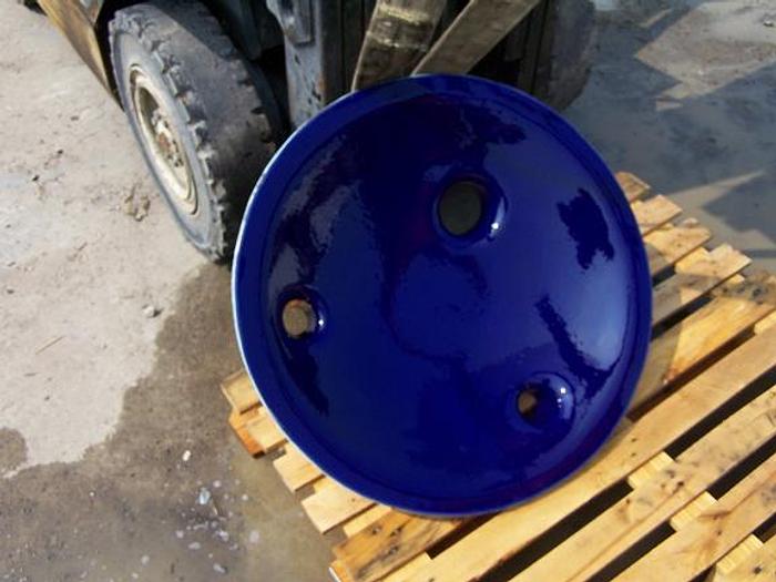 Used Reglassed Pfaudler Glass Lined #5015 Custom Cover for Model VR30-100-25 Vacuum Receiver