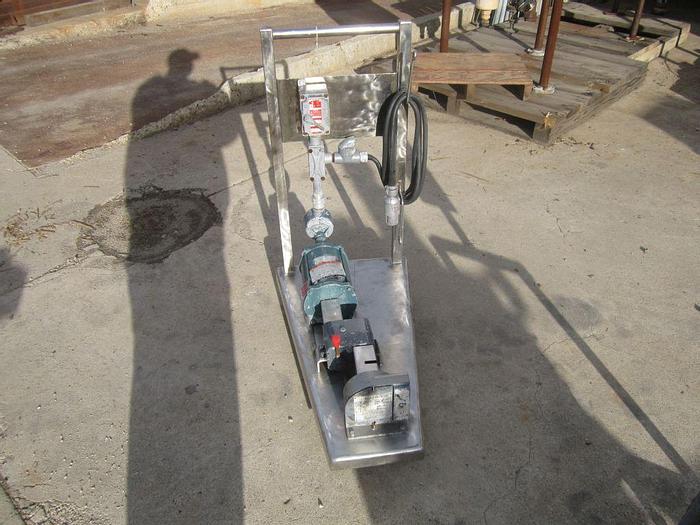 Used Pump, Peristaltic, S/st, Randolph, Mdl 610, 1/4 HP #S739443
