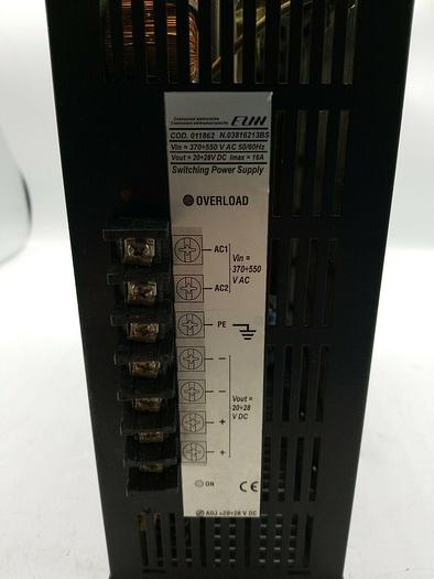 Used Costruzioni Elettroniche Switching Power Supply COD. 011862 N.03816213BS