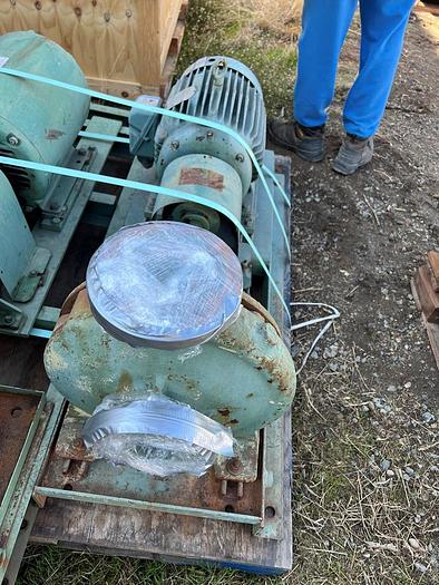 Used Pump, Centrif, 15 HP, 3" In / 2.5" Out, TACO, FE Series #C744909