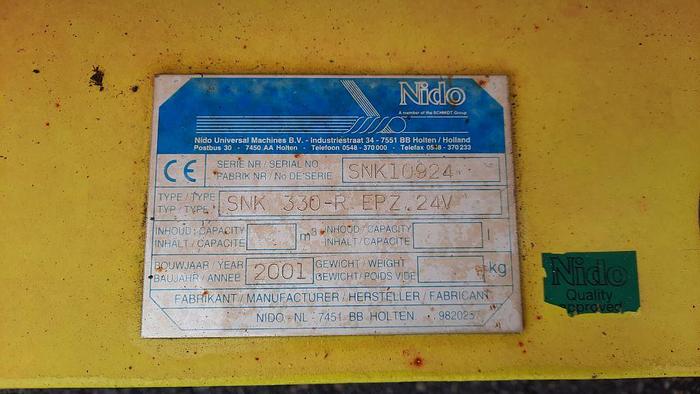 Gebruikt 2001 Nido SNK330-R EPZ