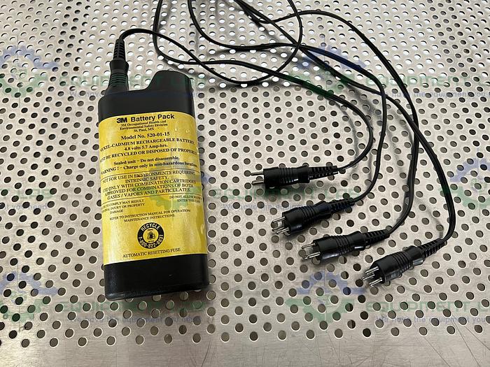 Used 3M  5 Unit Charging Station 520-03-72 w/ 3M Masks and Hoses