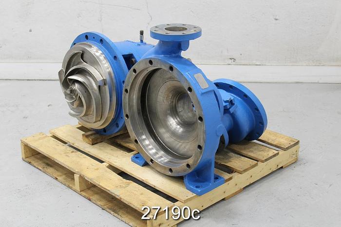 Used Goulds 3175 Pump 4x6x18, 5-Vane 15.88" Impeller #27190