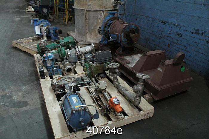 Used Goulds 3500 MC Pump and Bleach Tower System #40784