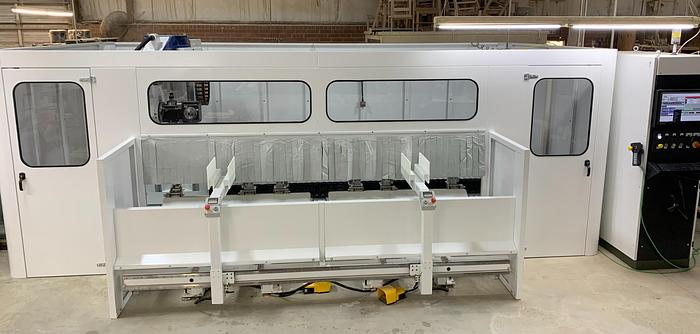 BACCI "TWIN-JET" X3400, 6-AXIS TWIN TABLE CNC MACHINING CENTER