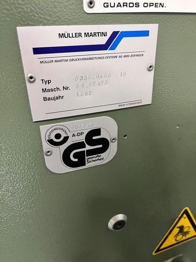 Used 1998 Müller Martini Bravo