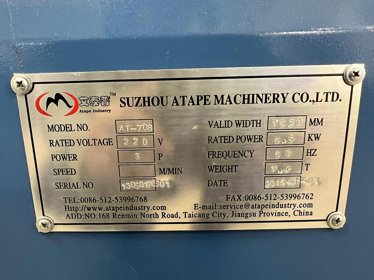 Used 2013 ATAPE AT-708 CNC