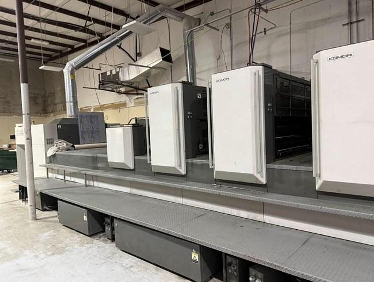 Used 2008 Komori Lithrone LS-640+LX