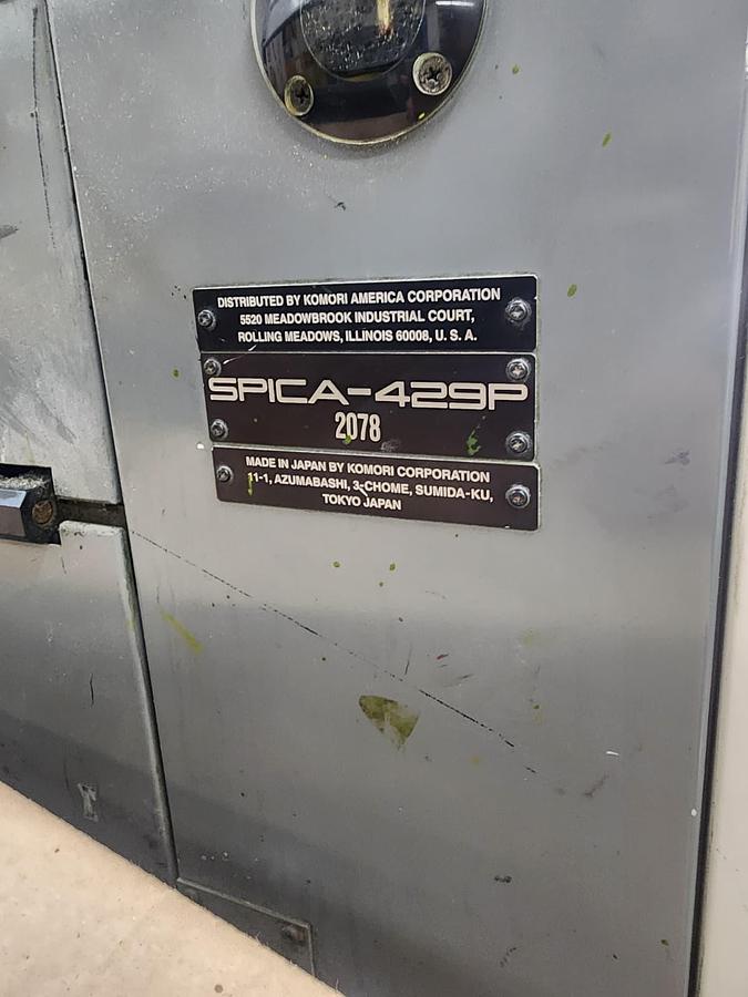 Used 2005 Komori SPICA 429P