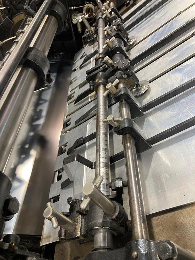 Used 1958 Heidelberg Cylinder S 21-1/4" x 28-3/8"