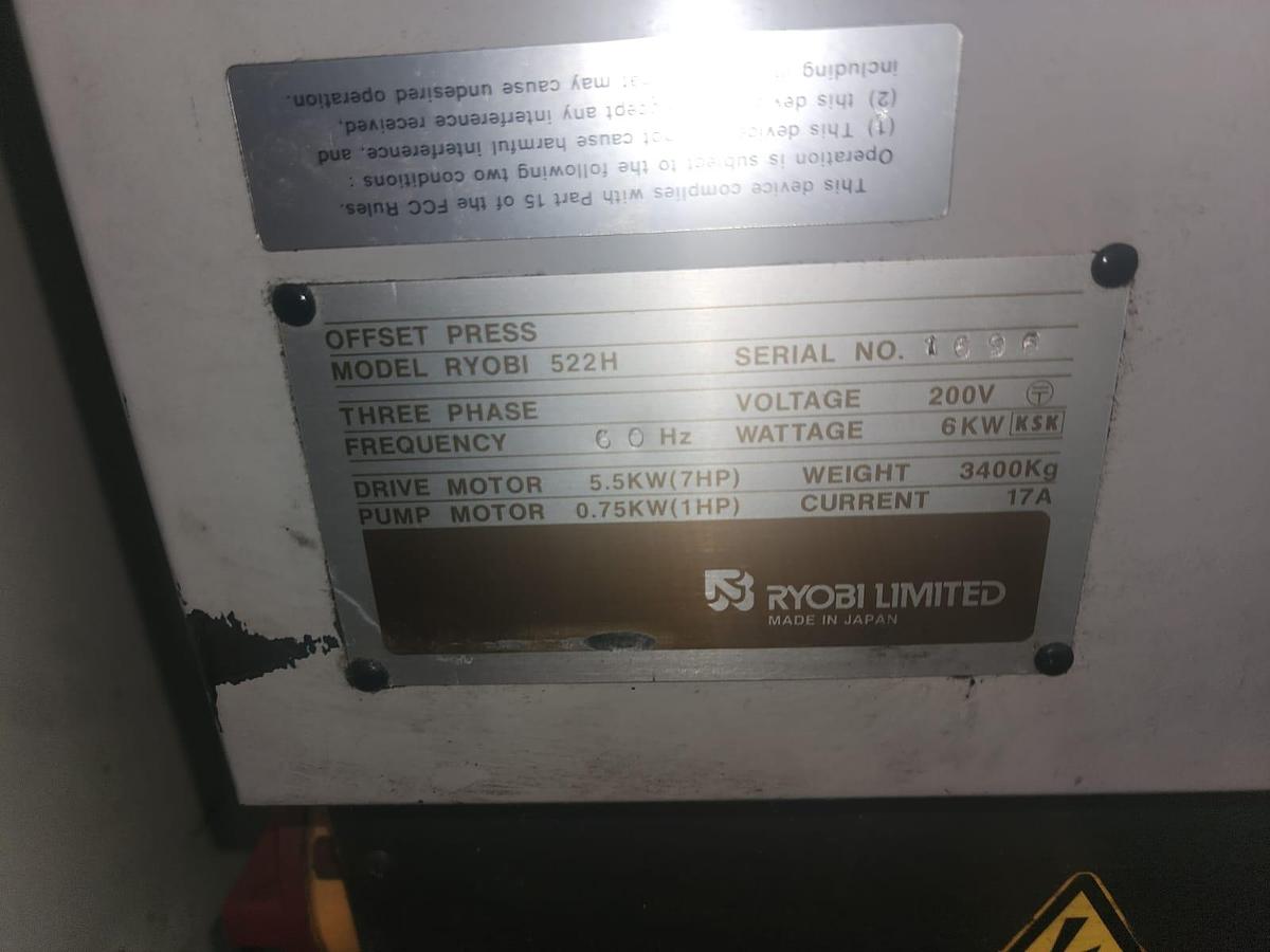 Used 1996 Ryobi 522H