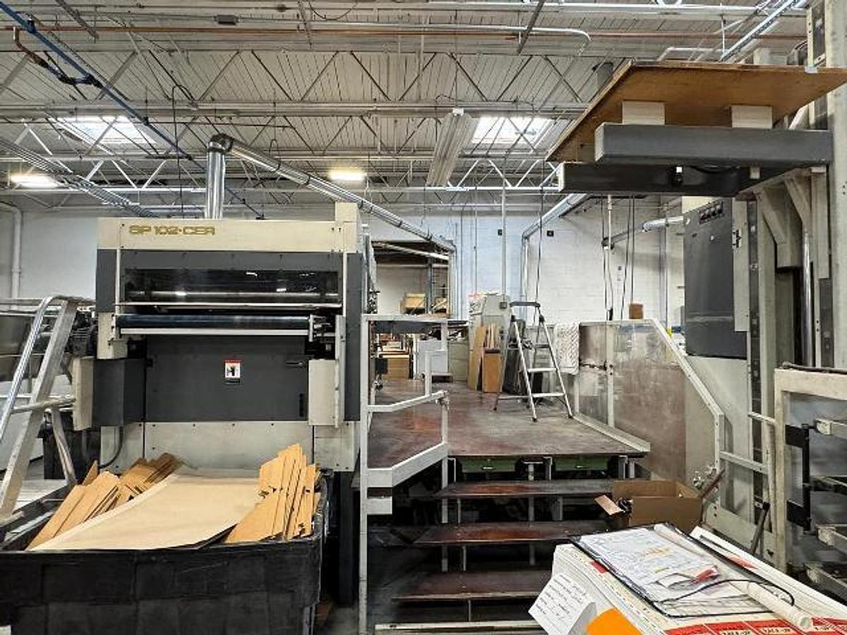 Used 1992 Bobst SP 102 CER