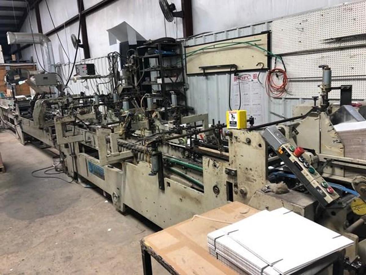 Used 1985 Jagenberg Folder Gluer