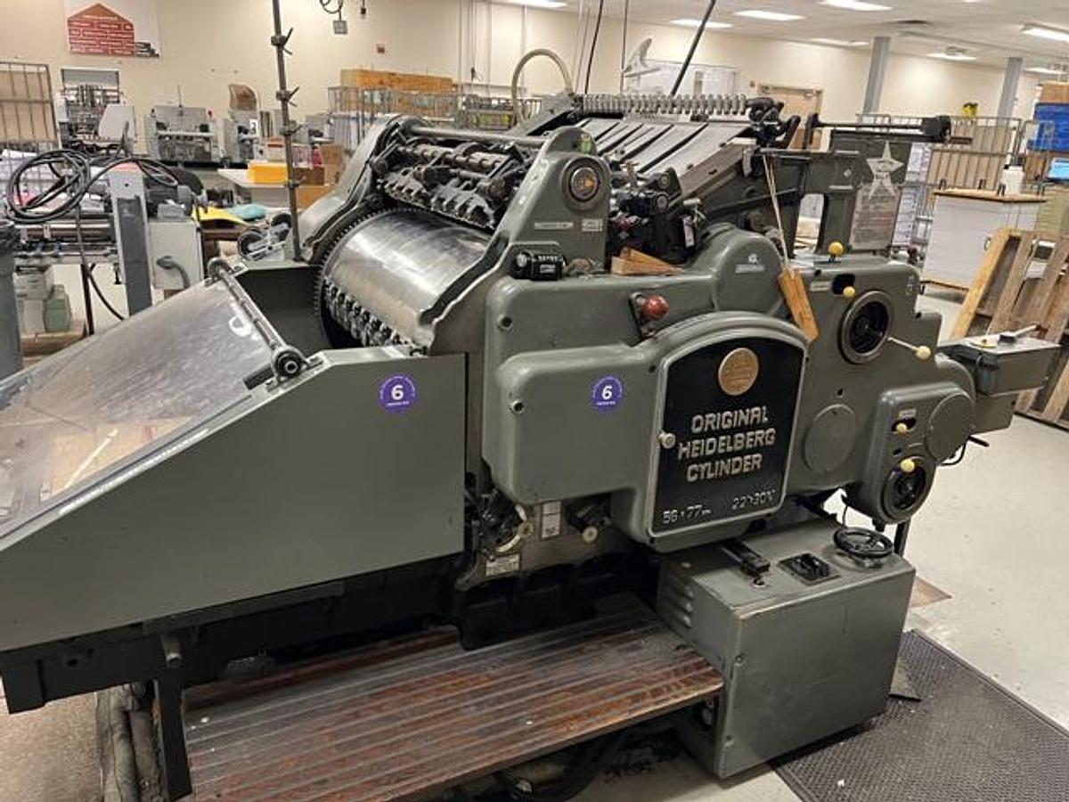 Used 1961 Heidelberg SGB