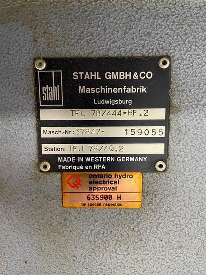 Used Stahl TFU 77/444-RF.2 FOLDER