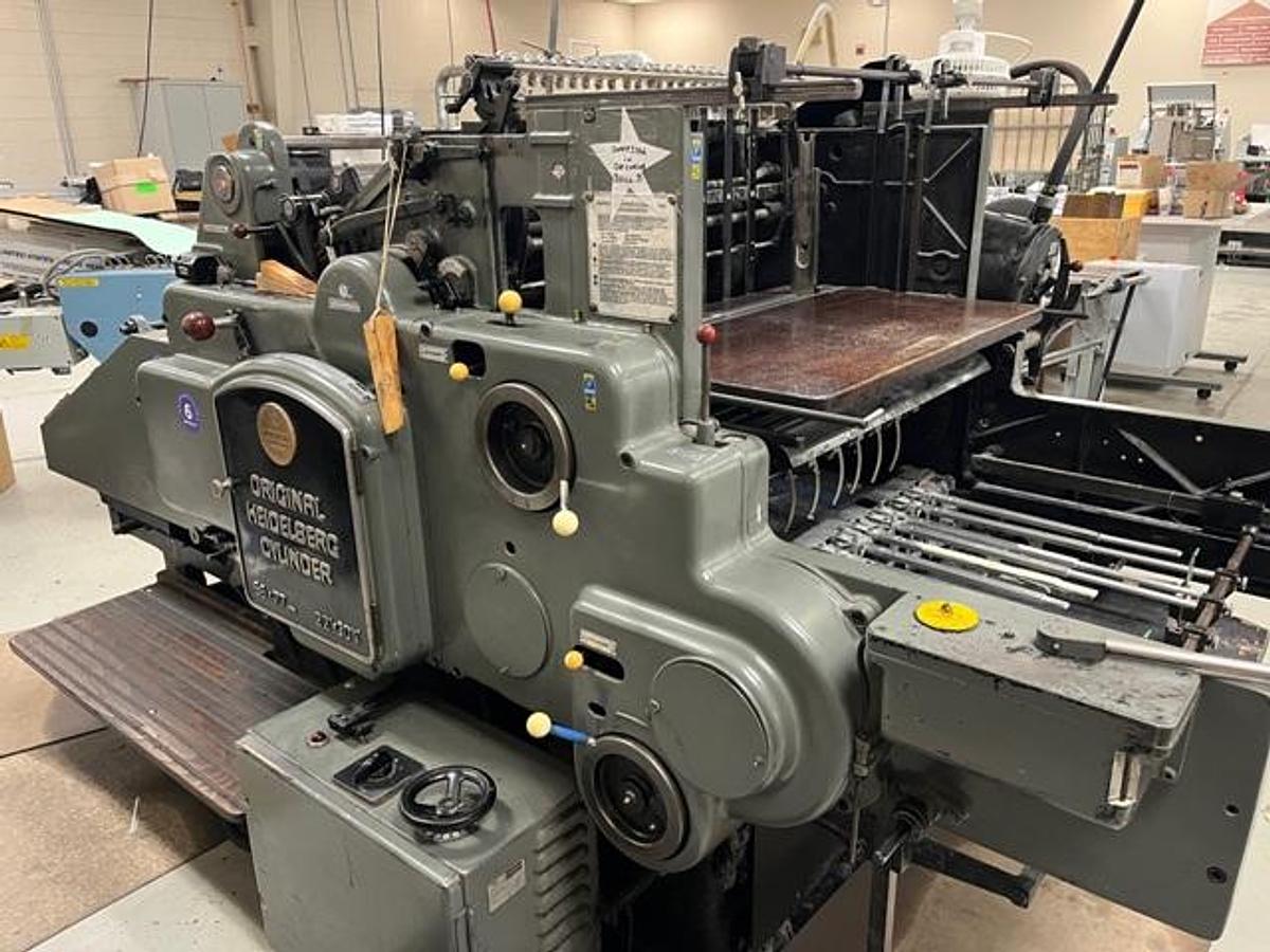 Used 1961 Heidelberg SGB