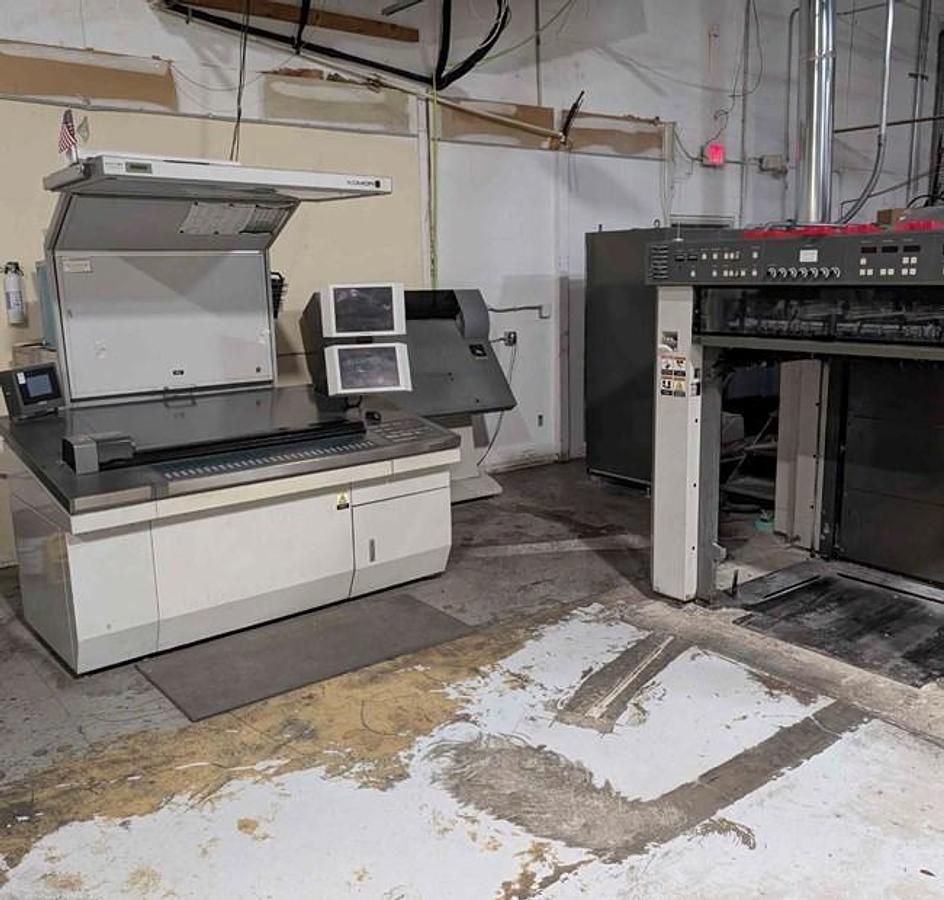 Used 2008 Komori Lithrone LS-640+LX