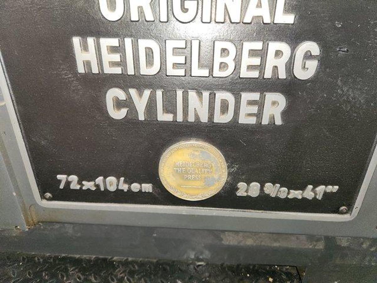 Used 1976 Heidelberg SGS