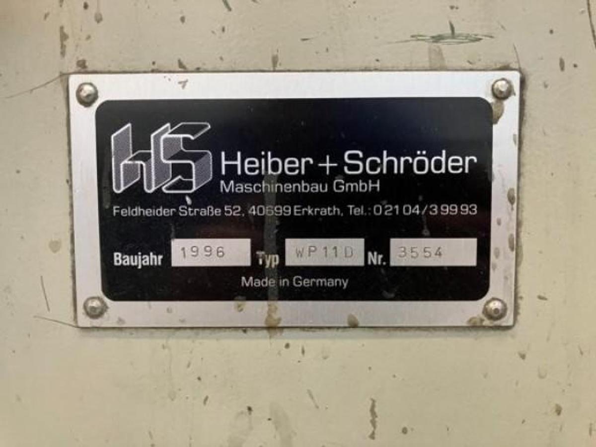 Used 1997 Heiber & Schroeder WP 1100D