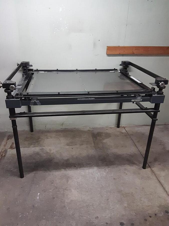Used 1995 Bobst table