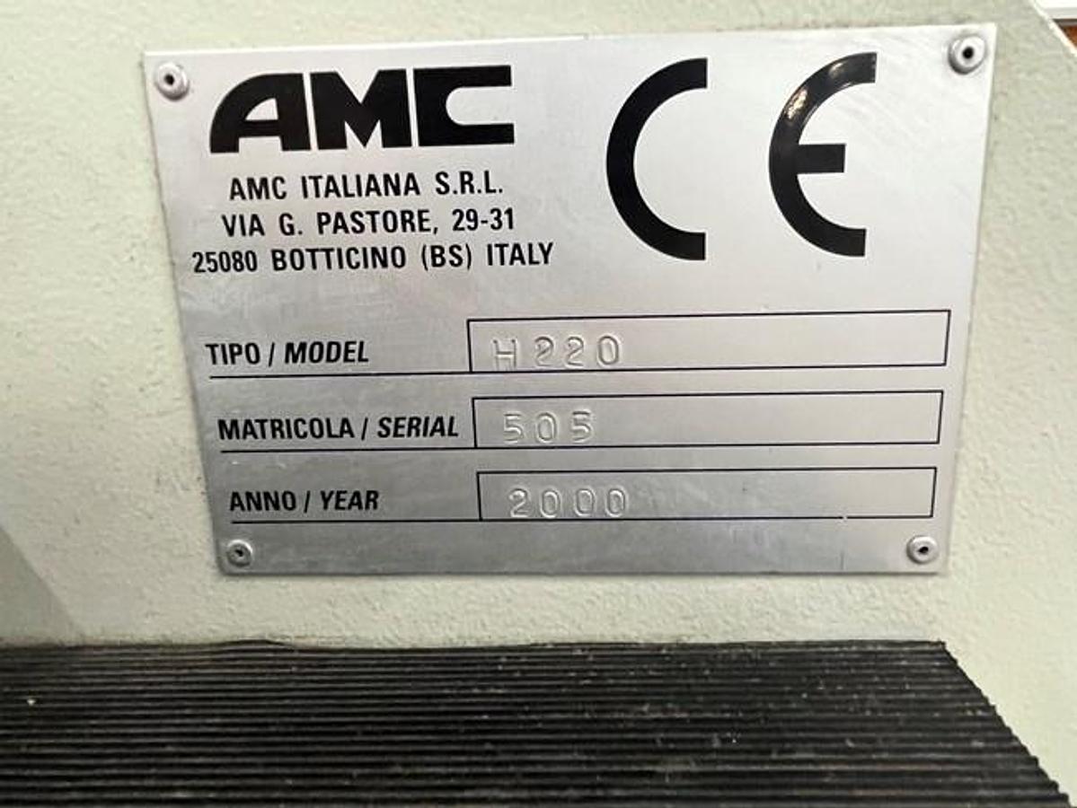 Used 2000 AMC H220 Die Cutter