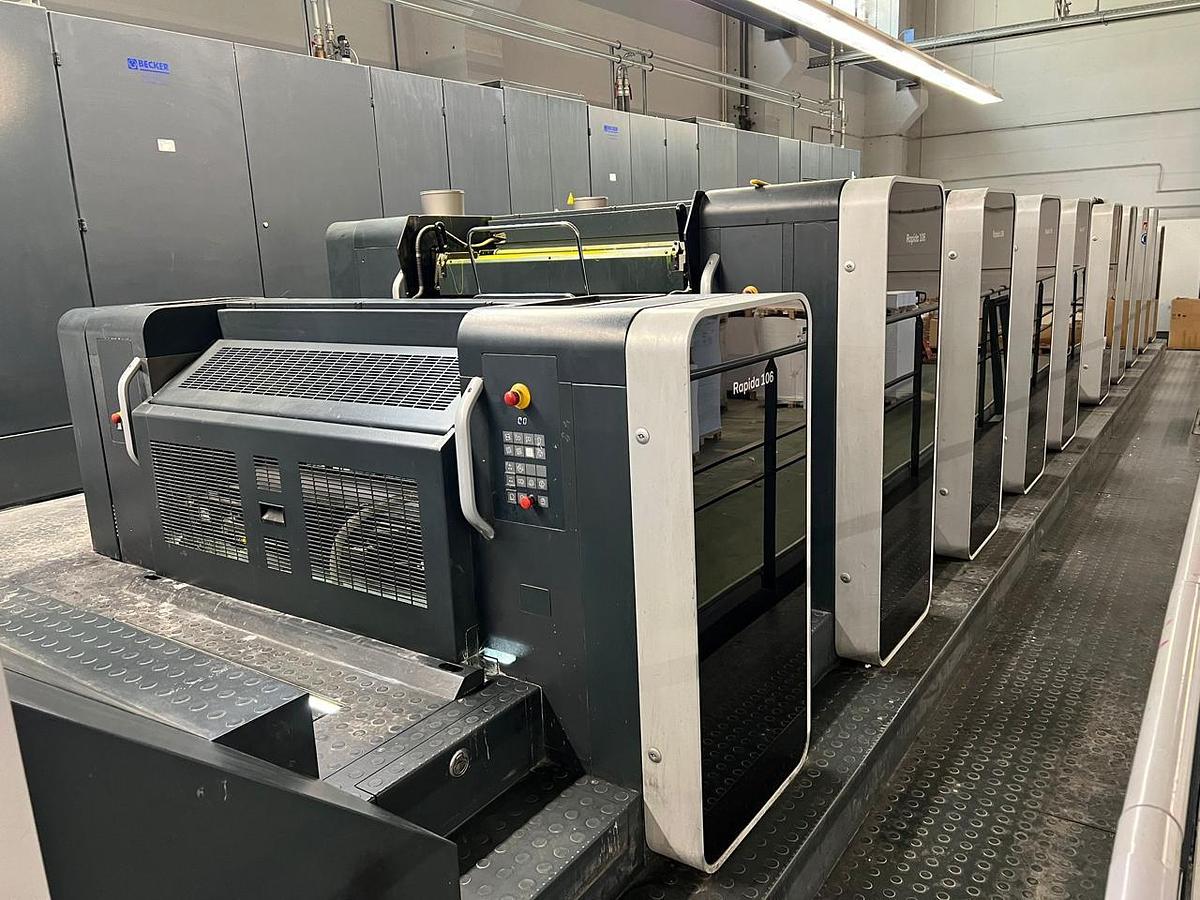 Used 2020 KBA Rapida 106x-RDC-8-SW5+L-FAPC-ALV2