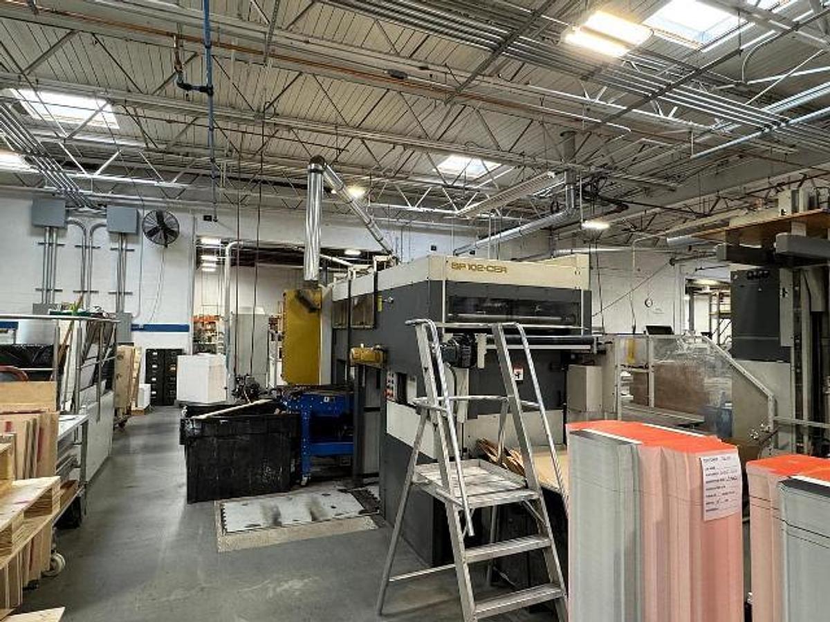 Used 1992 Bobst SP 102 CER
