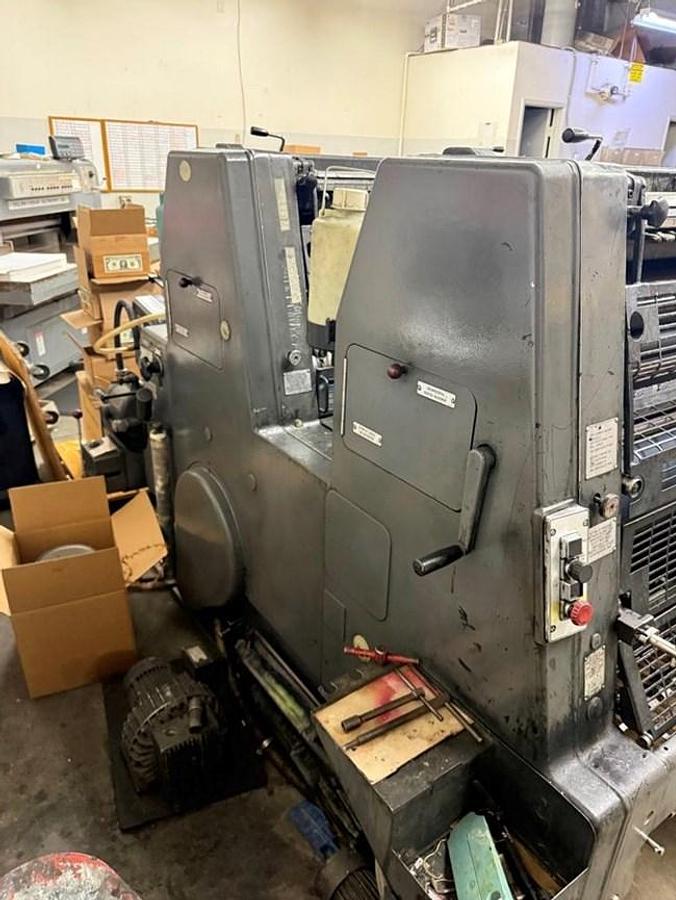 Used 1982 Heidelberg GTOZ-52