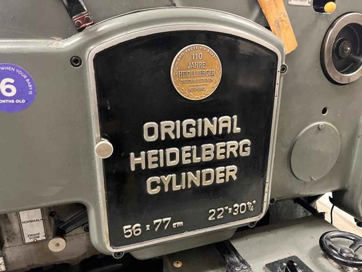 Used 1961 Heidelberg SGB