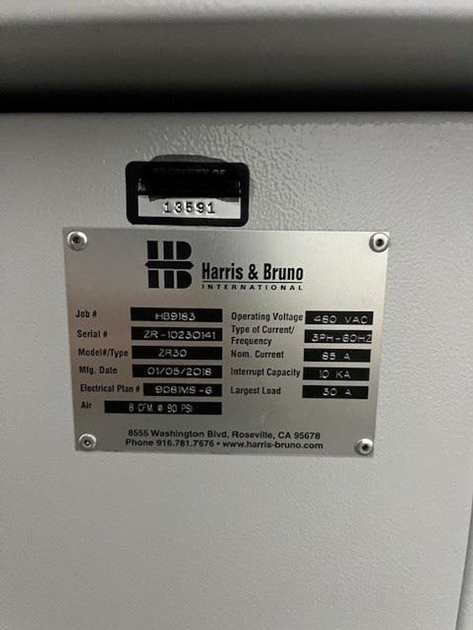 Used 2017 Harris Bruno ZR30