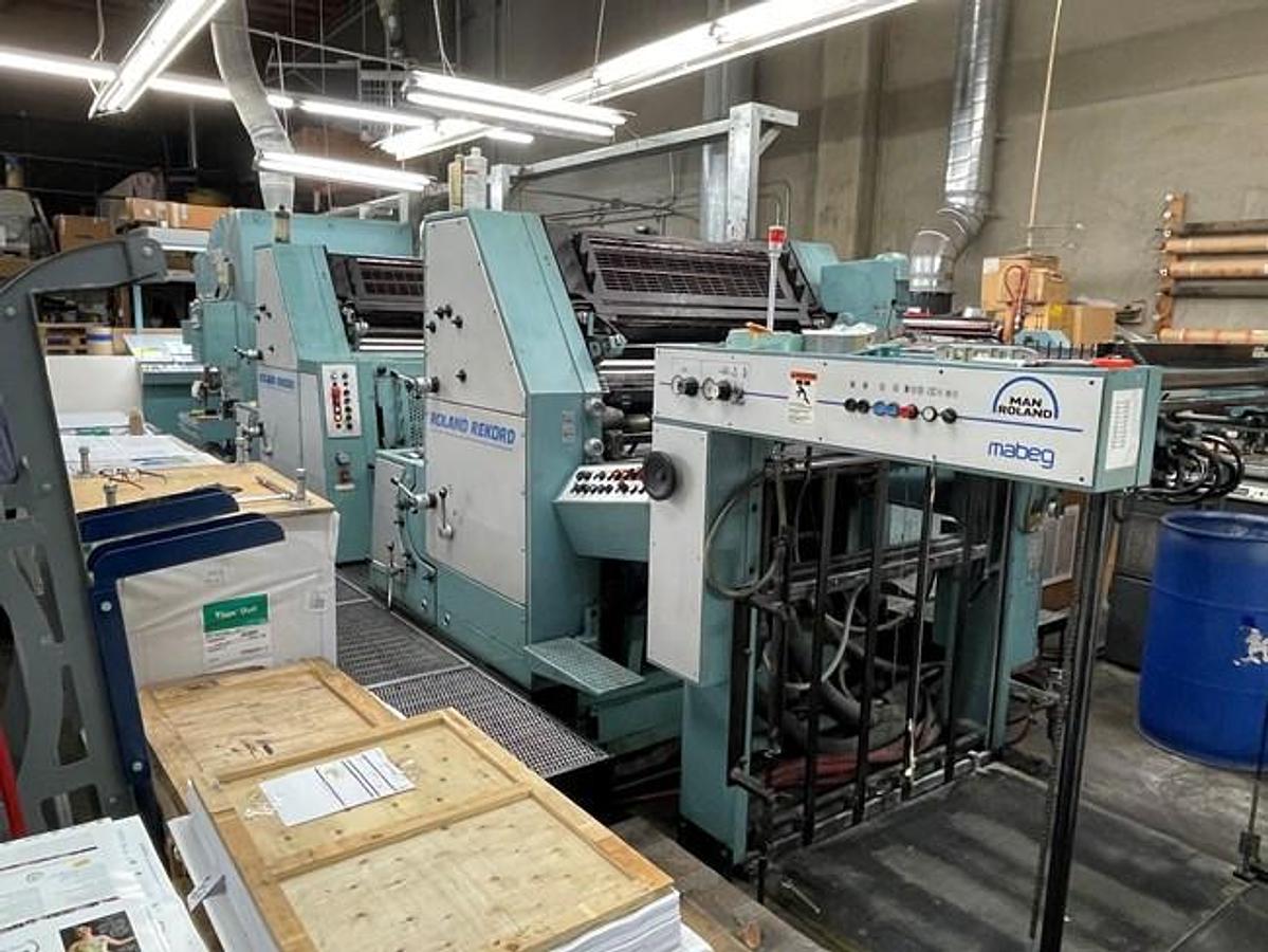 Used 1991 Miehle-Roland RVK3B-P