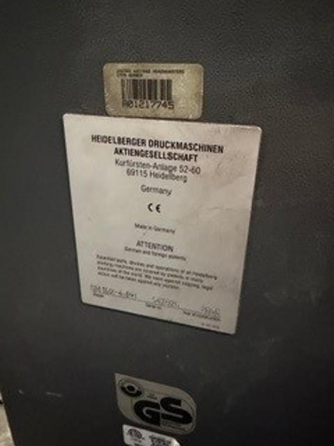 Used 2006 Heidelberg 102-4P3+L