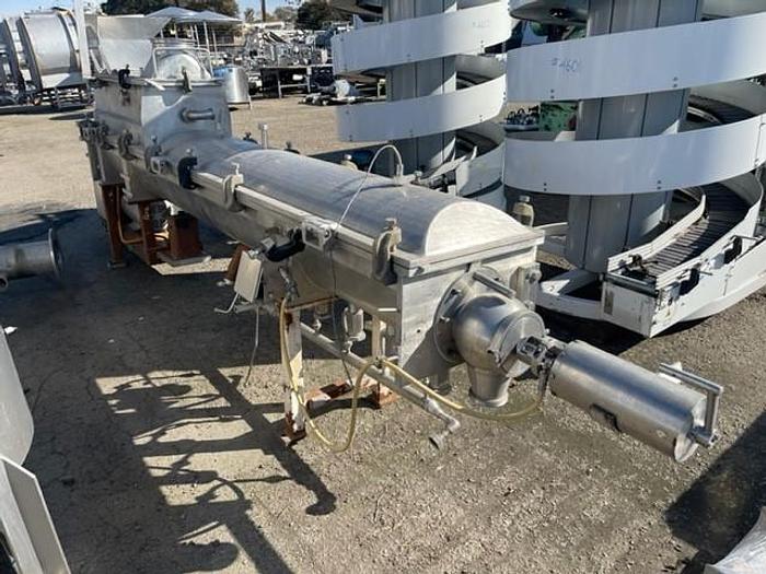 Used Direct Steam Injected Stainless Steel Cheese Auger Cooker