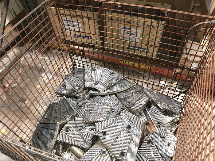 Used ANDRITZ ASSORTMENT OF REFINER PLATES