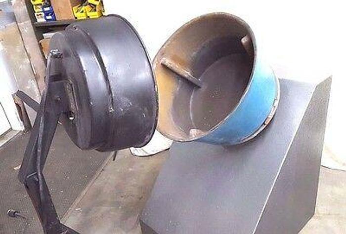 Used TUMBLER WITH HEATERS - Dry Parts with Corn Cob or Saw Dust Self Dumping Tub