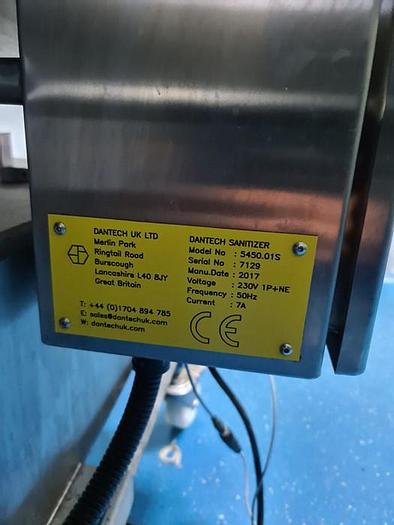 Used DANTECH SANITISING TUNNEL