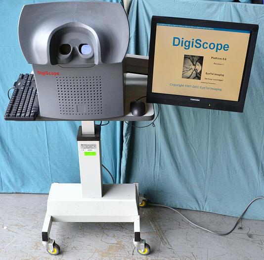 Used EyeTel Imaging DS6010 DigiScope DS06 Fundus Camera Vision Scanner