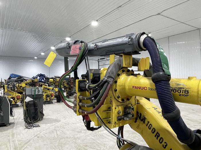 Used FANUC R2000IB/210F 6 AXIS ROBOT WITH R30iA CONTROLLER