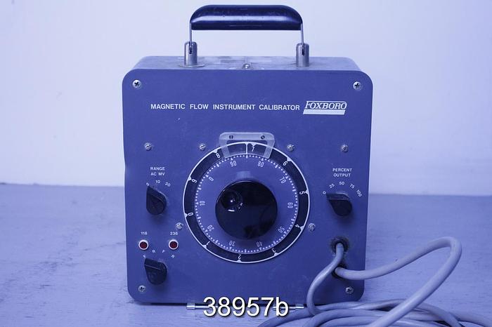 Used Foxboro 8120-6 Magnetic Flow Instrument Calibrator #38957