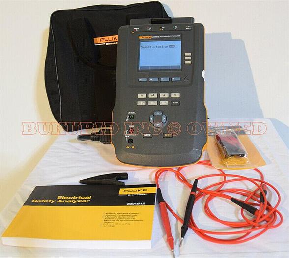 Used Fluke Biomedical ESA612 Electrical Safety Analyzer Tester 115V