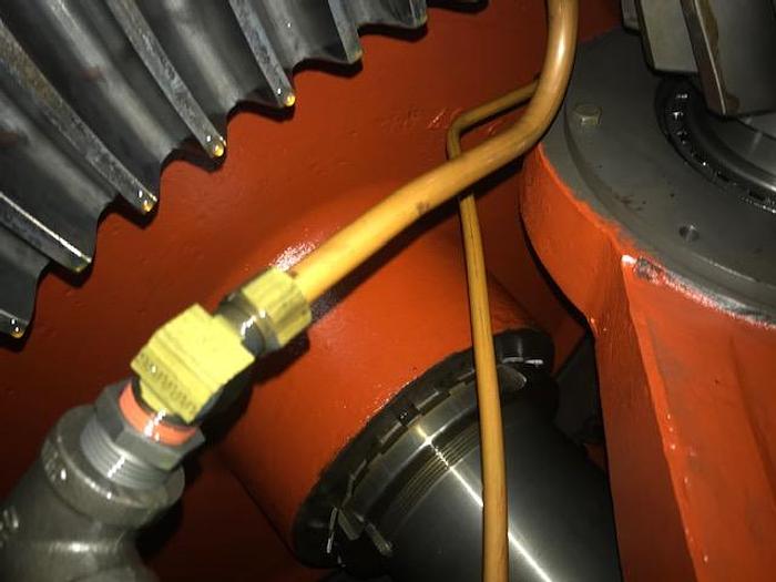 Used BLACK CLAWSON SIZE 4 HYDRAPULPER DRIVE REBUILT RECENTLY Ratio 4.83:1