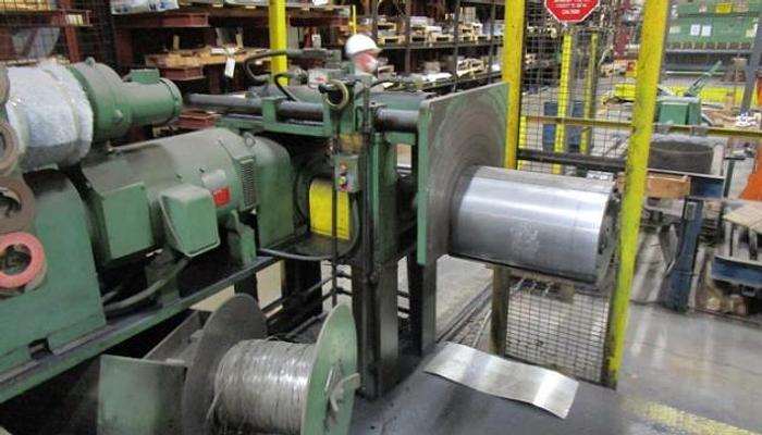 Used 18´´ x .050´´ x 5,000# Ruesch Loop Slitting Line (Used)
