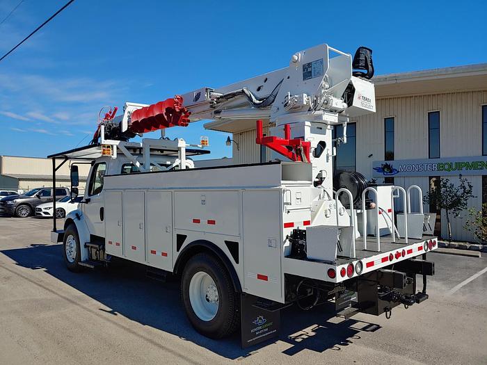 Used Terex Commander C4047 Digger Derrick on 2016 Freightliner M2 106 Reg Cab Utility Truck – G2173