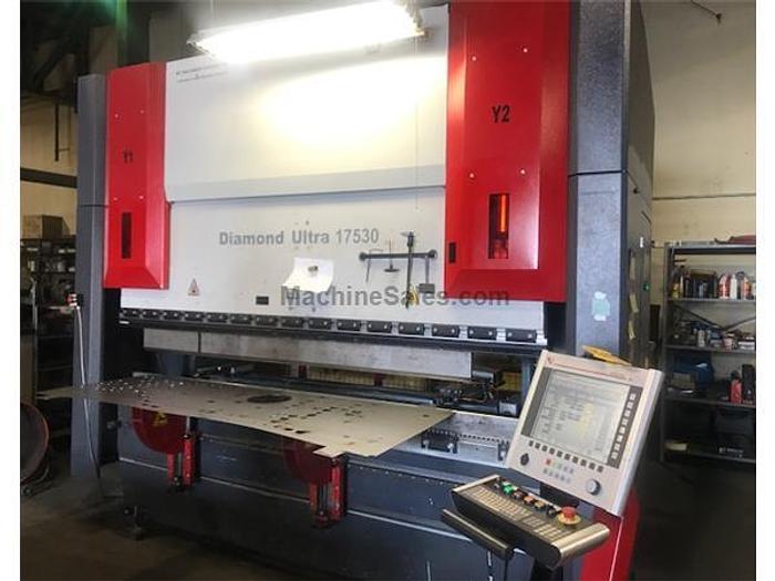2013 175 Ton Mitsubishi/Dener DU-175 CNC Hydraulic Press Brake
