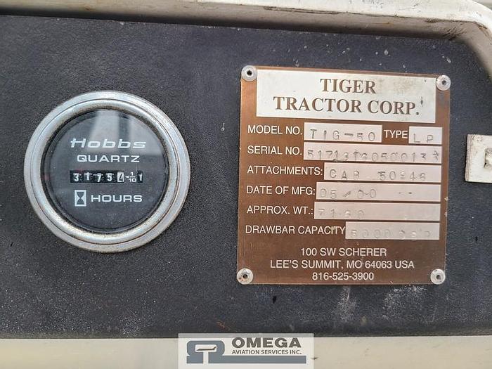 Used 2000 Tiger TIG-50 Baggage Tractor.