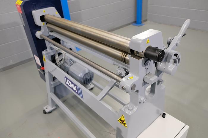 UZMA IR model small diameter Initial Pinch Power operated  Bending rollers